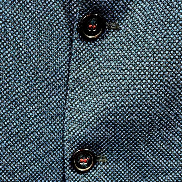 Luigi Fusaro Tailored Suit Jacket Italy Size 56 US Size 46 Career Wool Blend - Picture 3 of 10